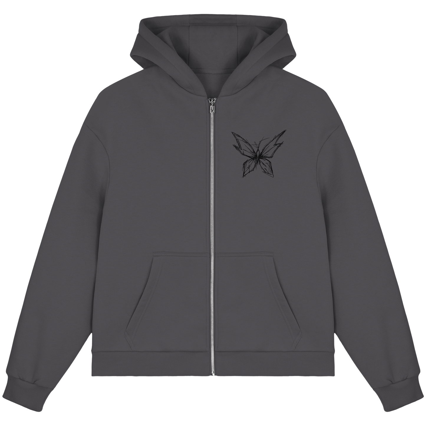ButterflyLine - Fluffy Boxcut Zipper