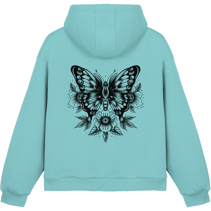 NoirBloom - Fluffy Boxcut Hoodie