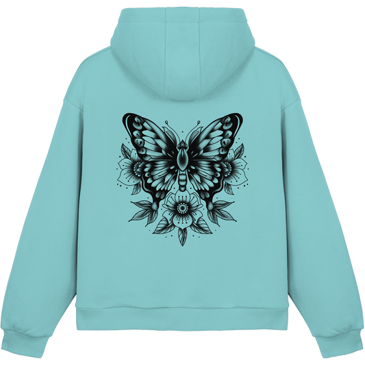 NoirBloom - Fluffy Boxcut Hoodie