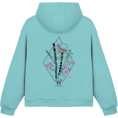SakuraKatana - Fluffy Boxcut Hoodie