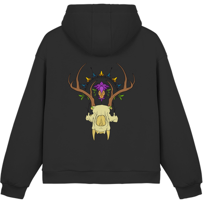 BohoAntlers - Fluffy Boxcut Hoodie