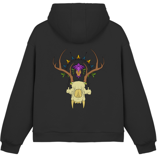 BohoAntlers - Fluffy Boxcut Hoodie