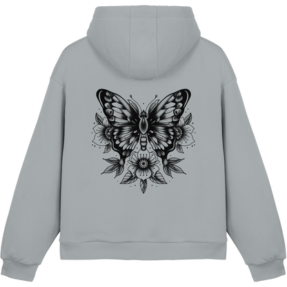 NoirBloom - Fluffy Boxcut Hoodie