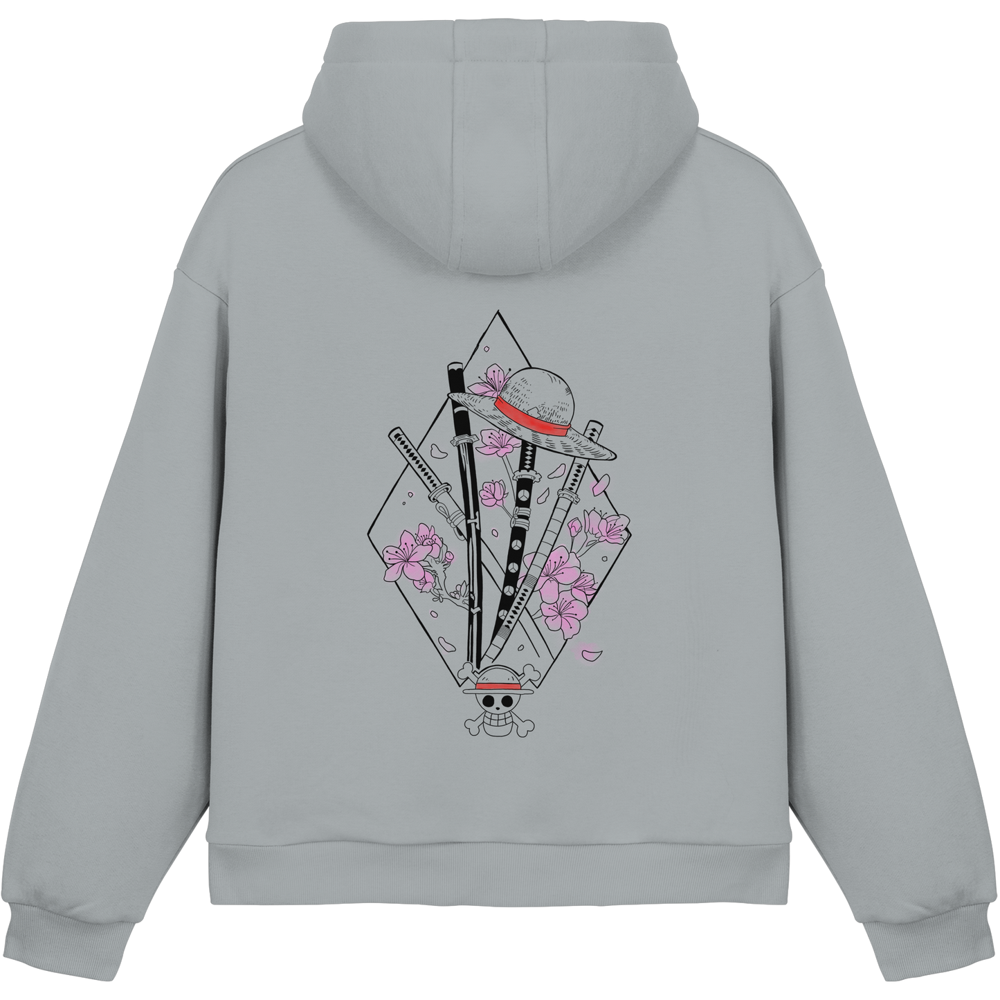 SakuraKatana - Fluffy Boxcut Hoodie