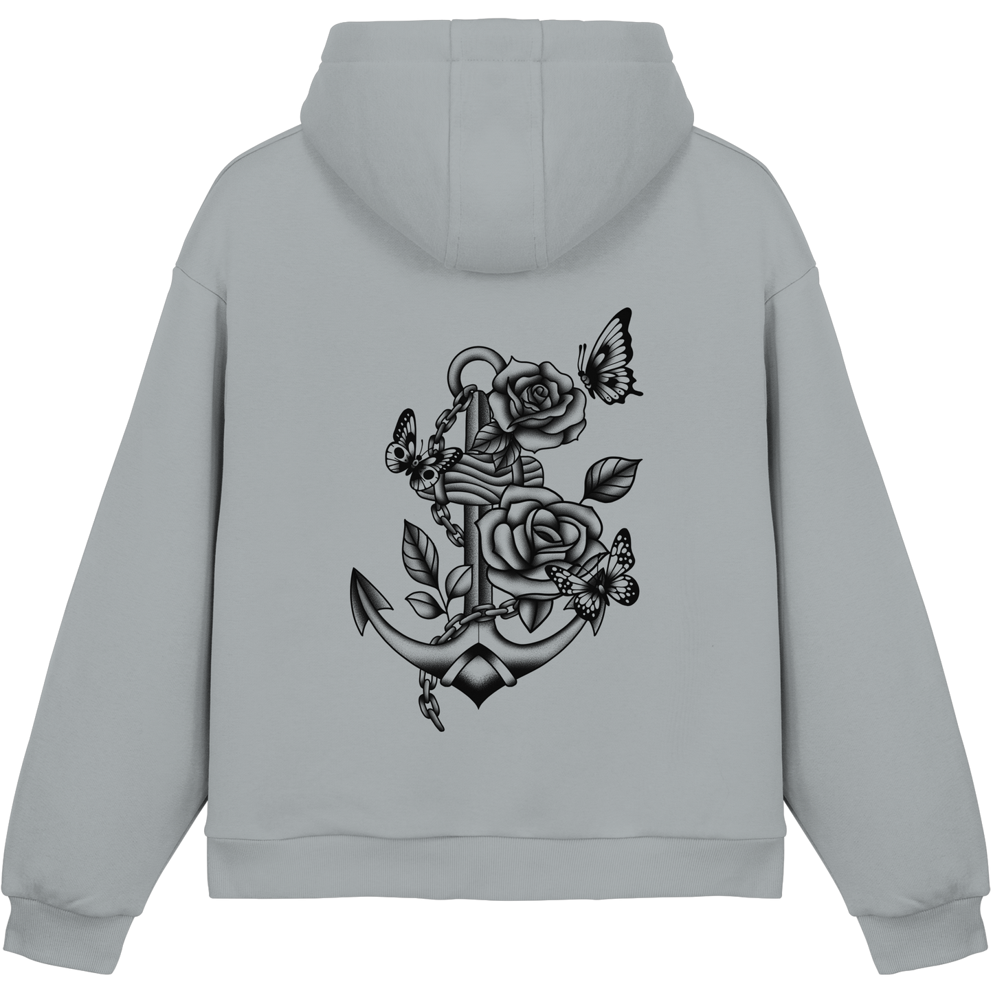 SilentAnchor - Fluffy Boxcut Hoodie