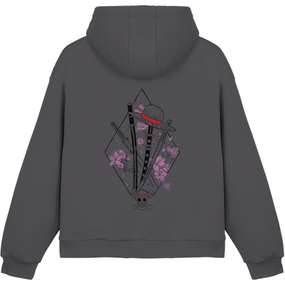 SakuraKatana - Fluffy Boxcut Hoodie