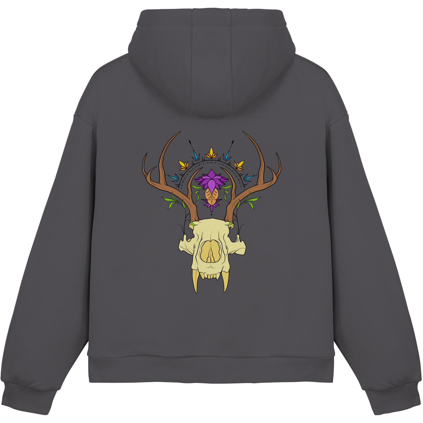 BohoAntlers - Fluffy Boxcut Hoodie