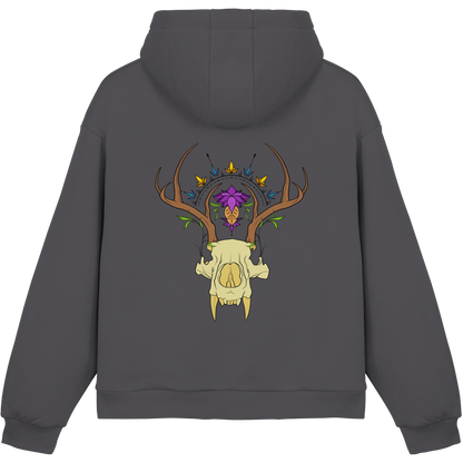 BohoAntlers - Fluffy Boxcut Hoodie