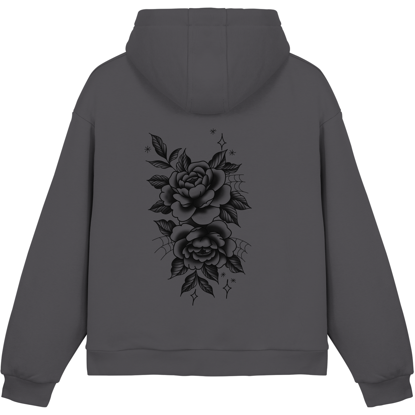 SPiderRose - Fluffy Boxcut Hoodie
