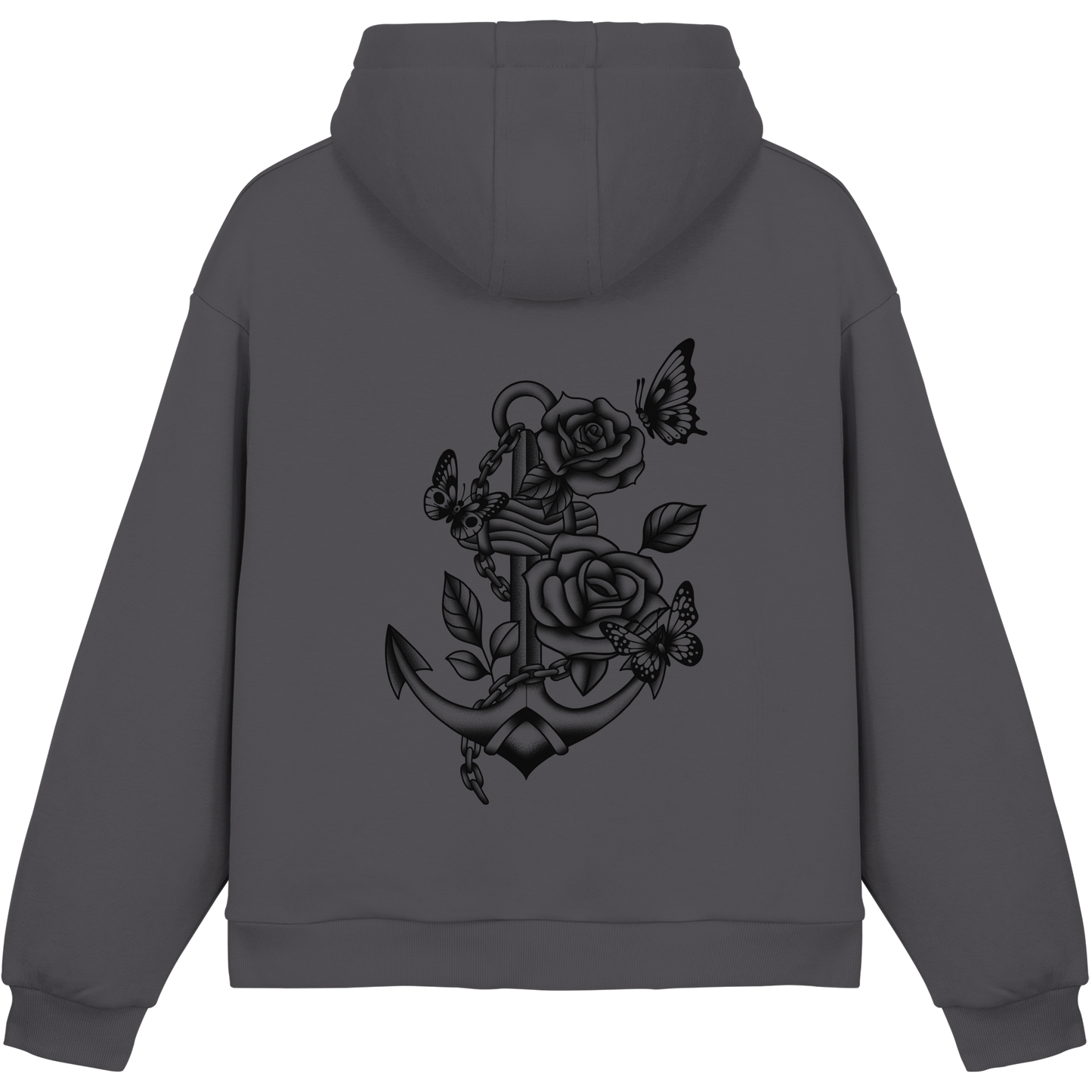 SilentAnchor - Fluffy Boxcut Hoodie