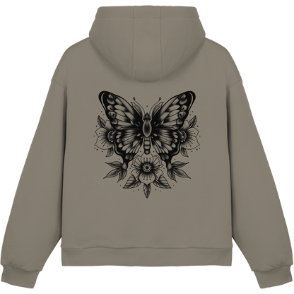 NoirBloom - Fluffy Boxcut Hoodie
