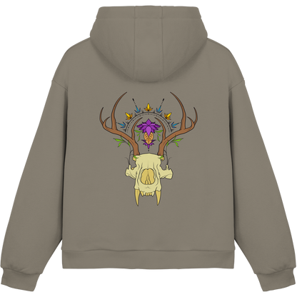 BohoAntlers - Fluffy Boxcut Hoodie