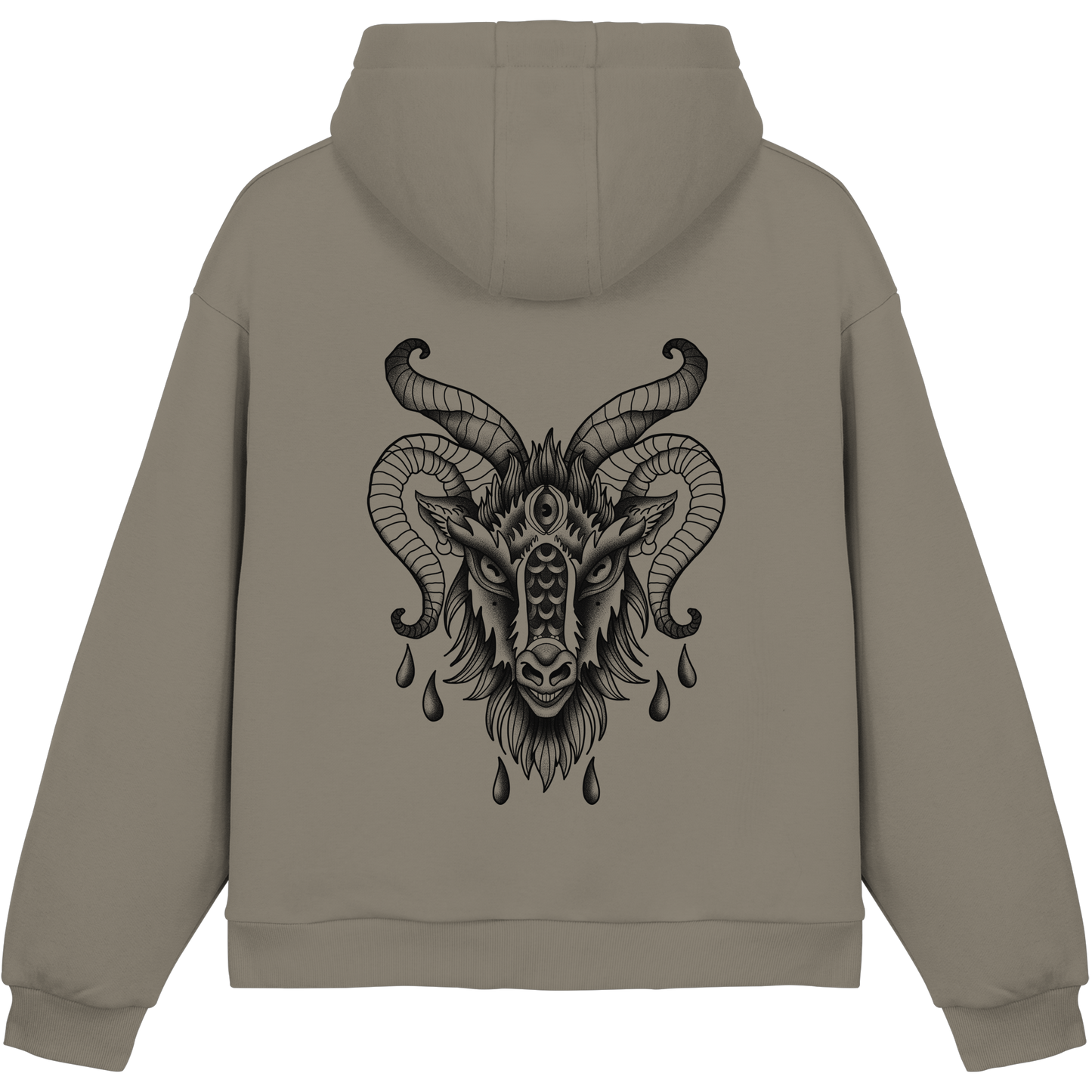 ShadowGoat - Fluffy Boxcut Hoodie