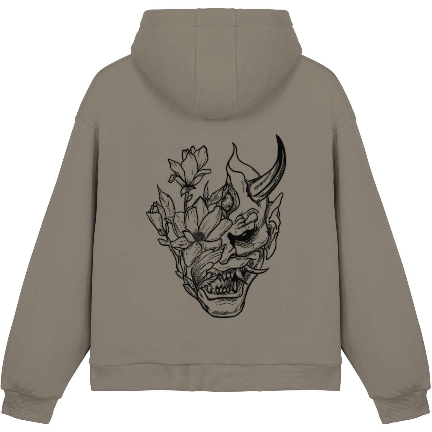 FlowerOni - Fluffy Boxcut Hoodie