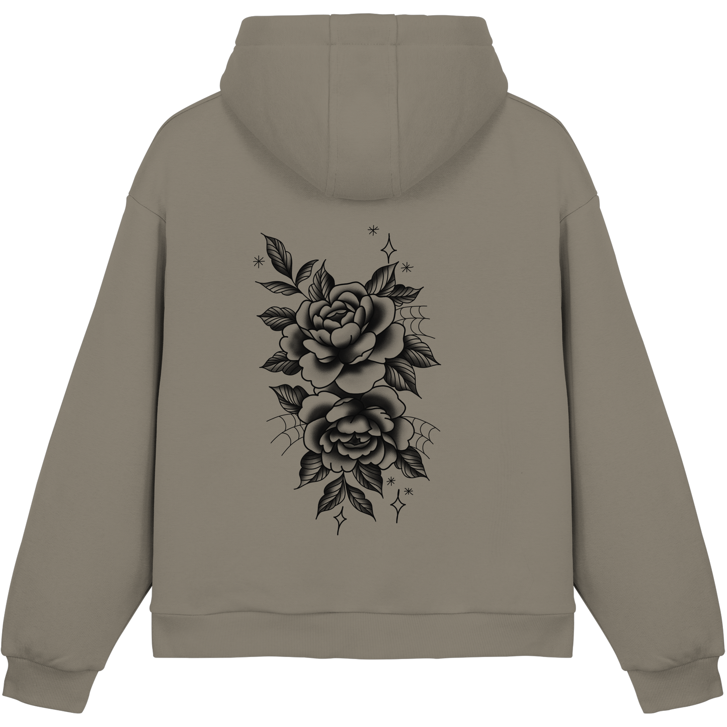 SPiderRose - Fluffy Boxcut Hoodie