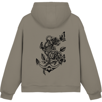 SilentAnchor - Fluffy Boxcut Hoodie