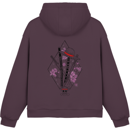 SakuraKatana - Fluffy Boxcut Hoodie