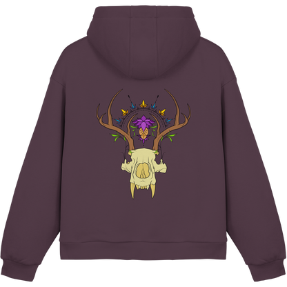 BohoAntlers - Fluffy Boxcut Hoodie
