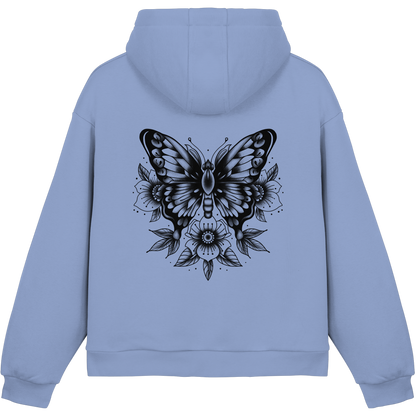 NoirBloom - Fluffy Boxcut Hoodie