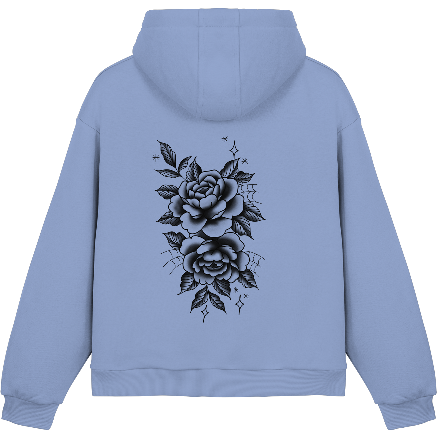 SPiderRose - Fluffy Boxcut Hoodie