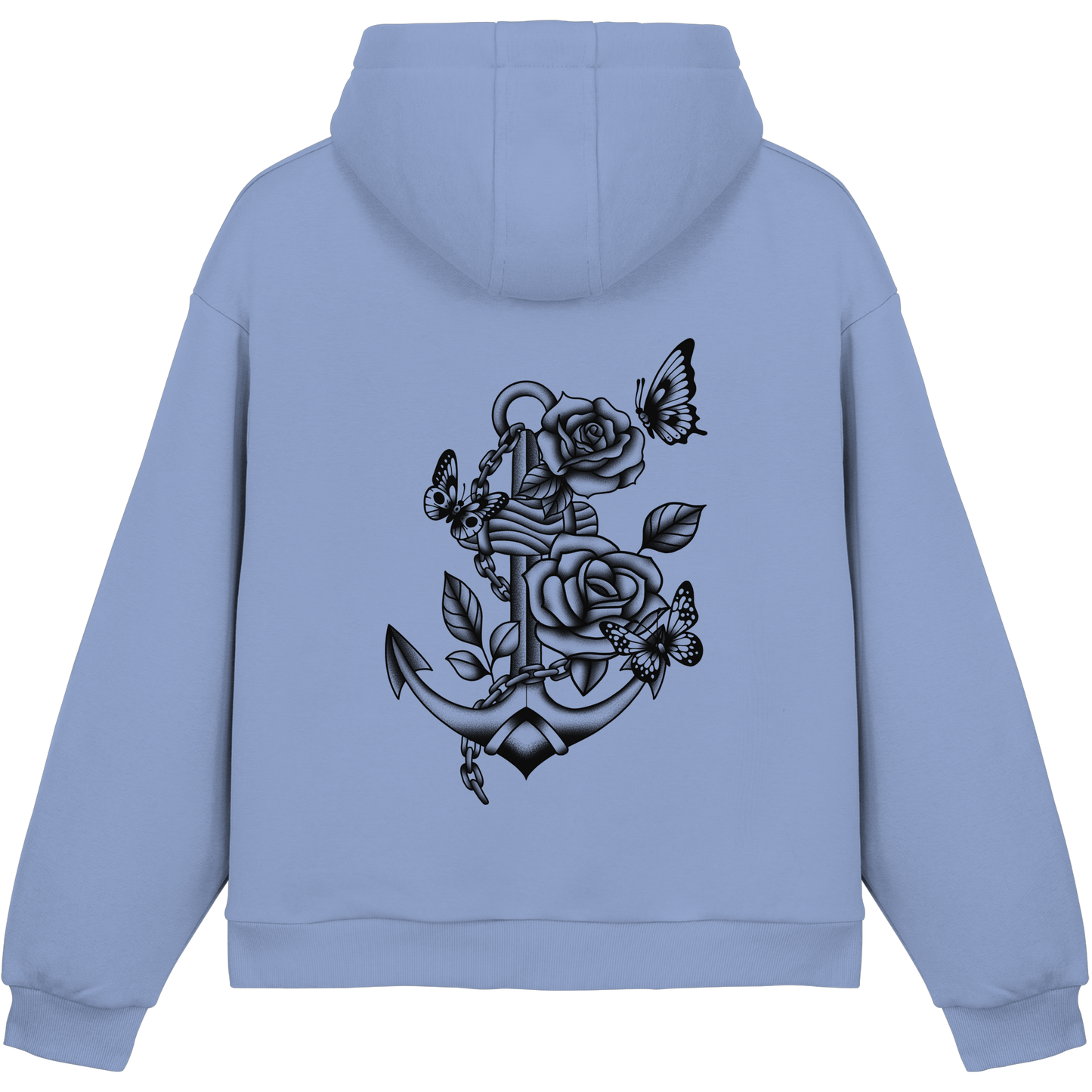 SilentAnchor - Fluffy Boxcut Hoodie
