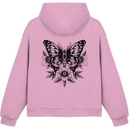 NoirBloom - Fluffy Boxcut Hoodie