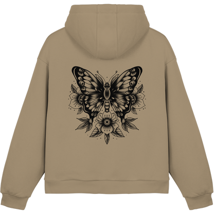 NoirBloom - Fluffy Boxcut Hoodie