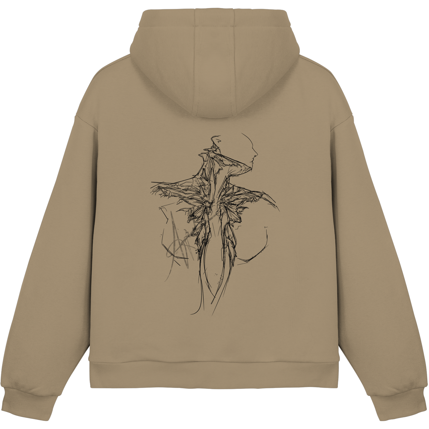 Savana - Fluffy Boxcut Hoodie