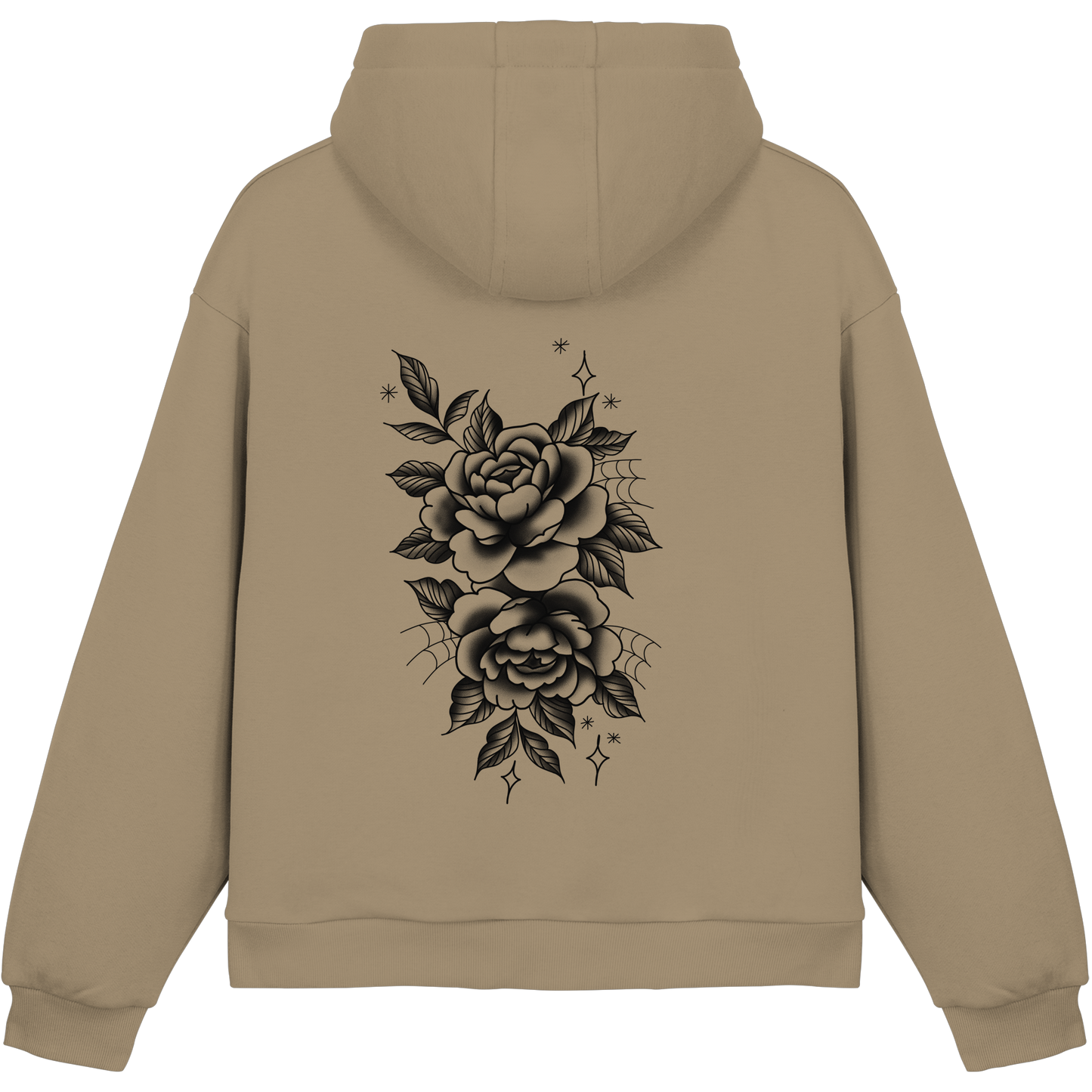 SPiderRose - Fluffy Boxcut Hoodie