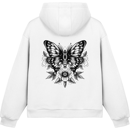 NoirBloom - Fluffy Boxcut Hoodie
