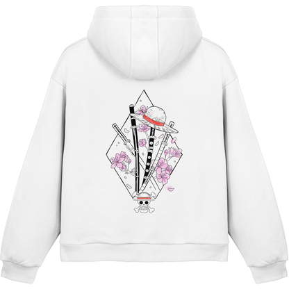 SakuraKatana - Fluffy Boxcut Hoodie