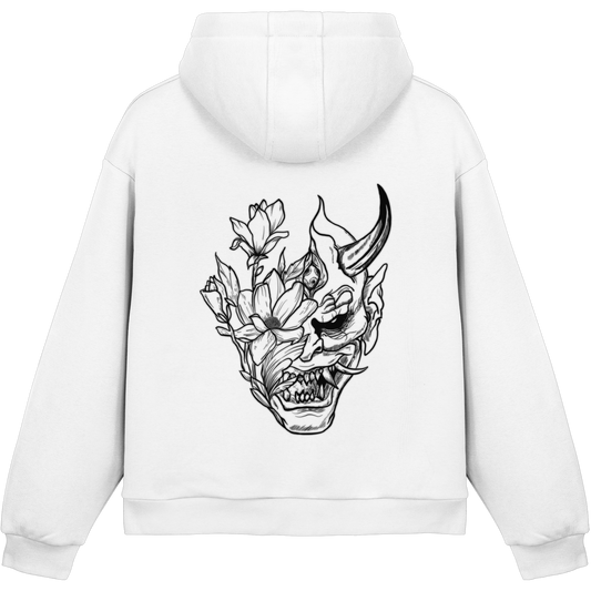 FlowerOni - Fluffy Boxcut Hoodie