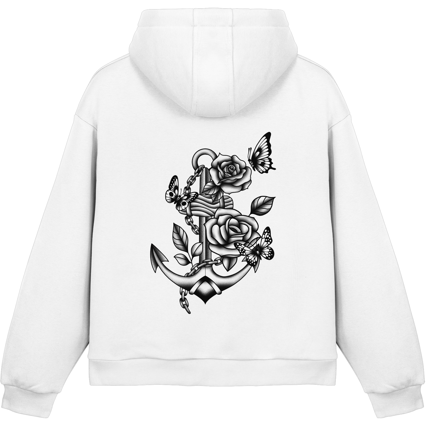 SilentAnchor - Fluffy Boxcut Hoodie
