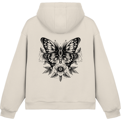 NoirBloom - Fluffy Boxcut Hoodie