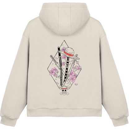 SakuraKatana - Fluffy Boxcut Hoodie