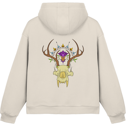 BohoAntlers - Fluffy Boxcut Hoodie