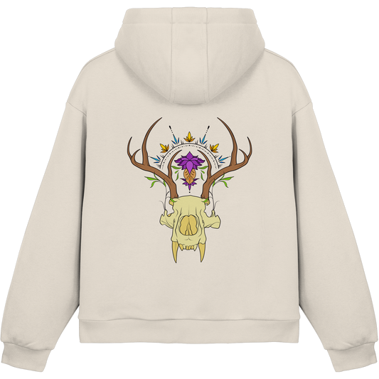 BohoAntlers - Fluffy Boxcut Hoodie