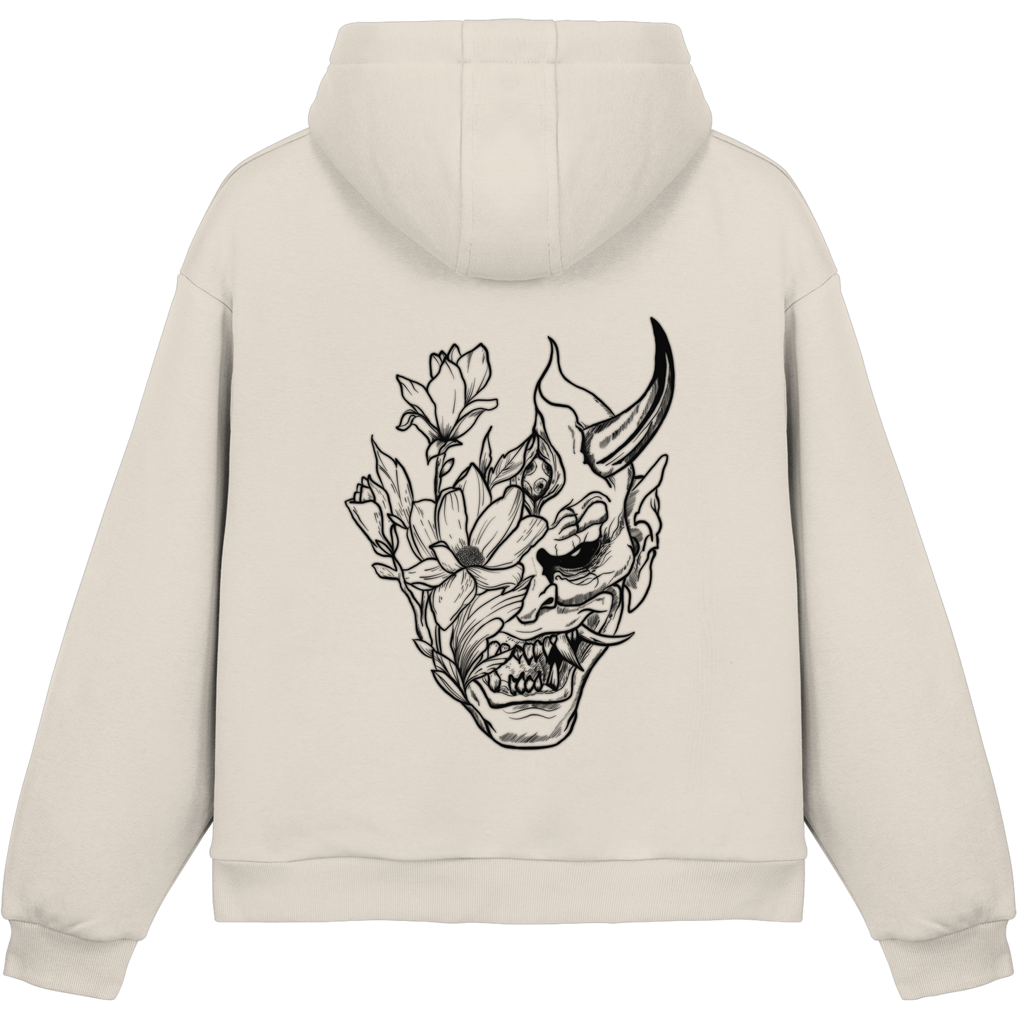 FlowerOni - Fluffy Boxcut Hoodie