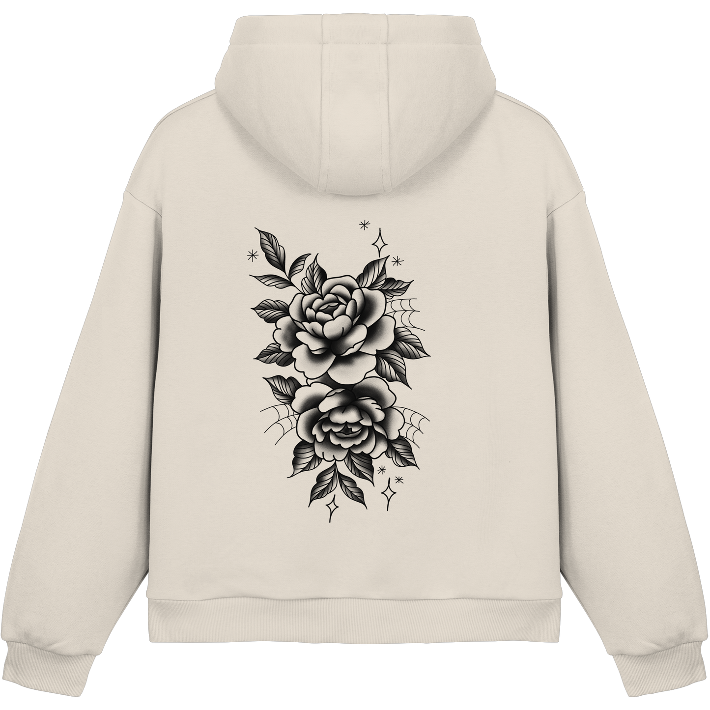 SPiderRose - Fluffy Boxcut Hoodie