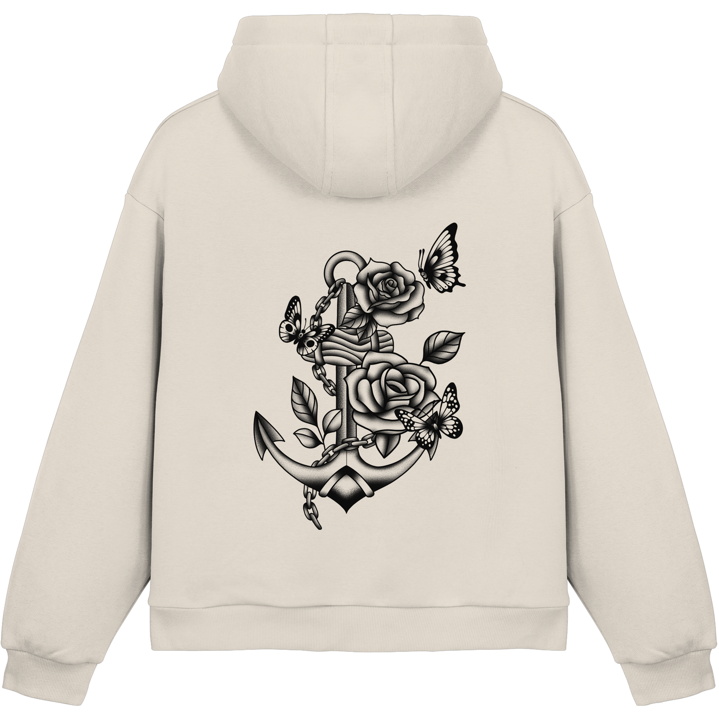 SilentAnchor - Fluffy Boxcut Hoodie