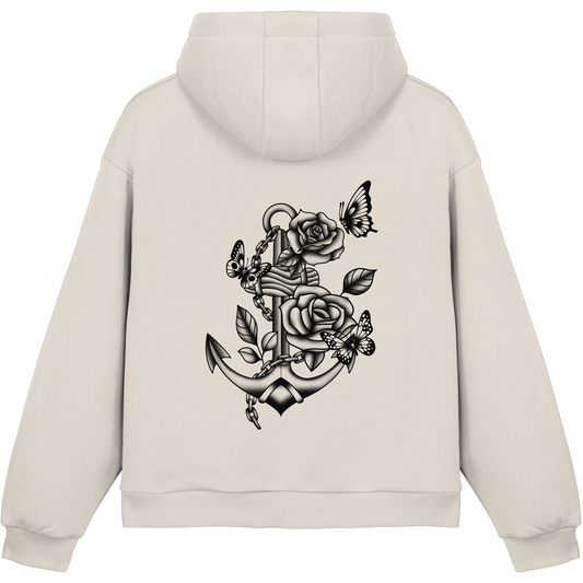 SilentAnchor - Fluffy Boxcut Hoodie