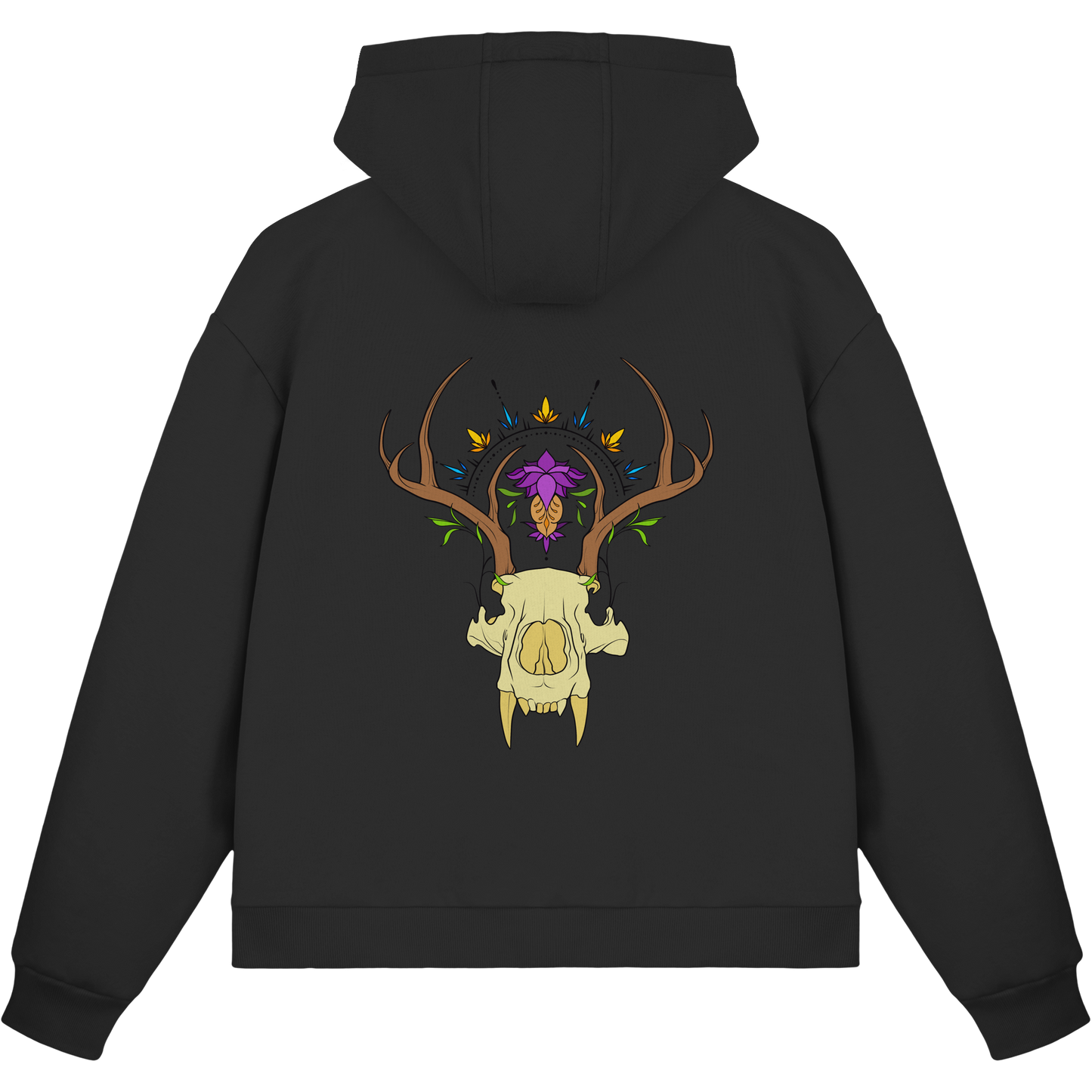 BohoAntlers - Fluffy Boxcut Zipper