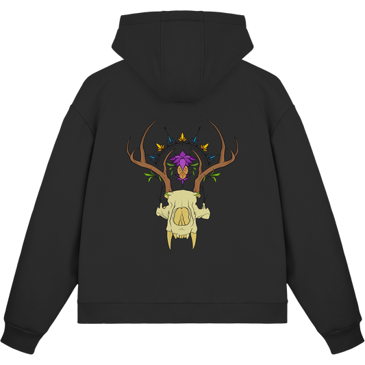 BohoAntlers - Fluffy Boxcut Zipper