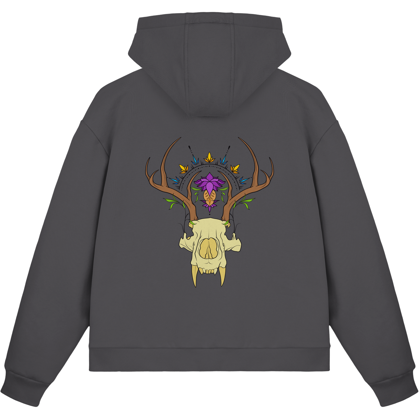 BohoAntlers - Fluffy Boxcut Zipper
