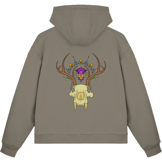 BohoAntlers - Fluffy Boxcut Zipper