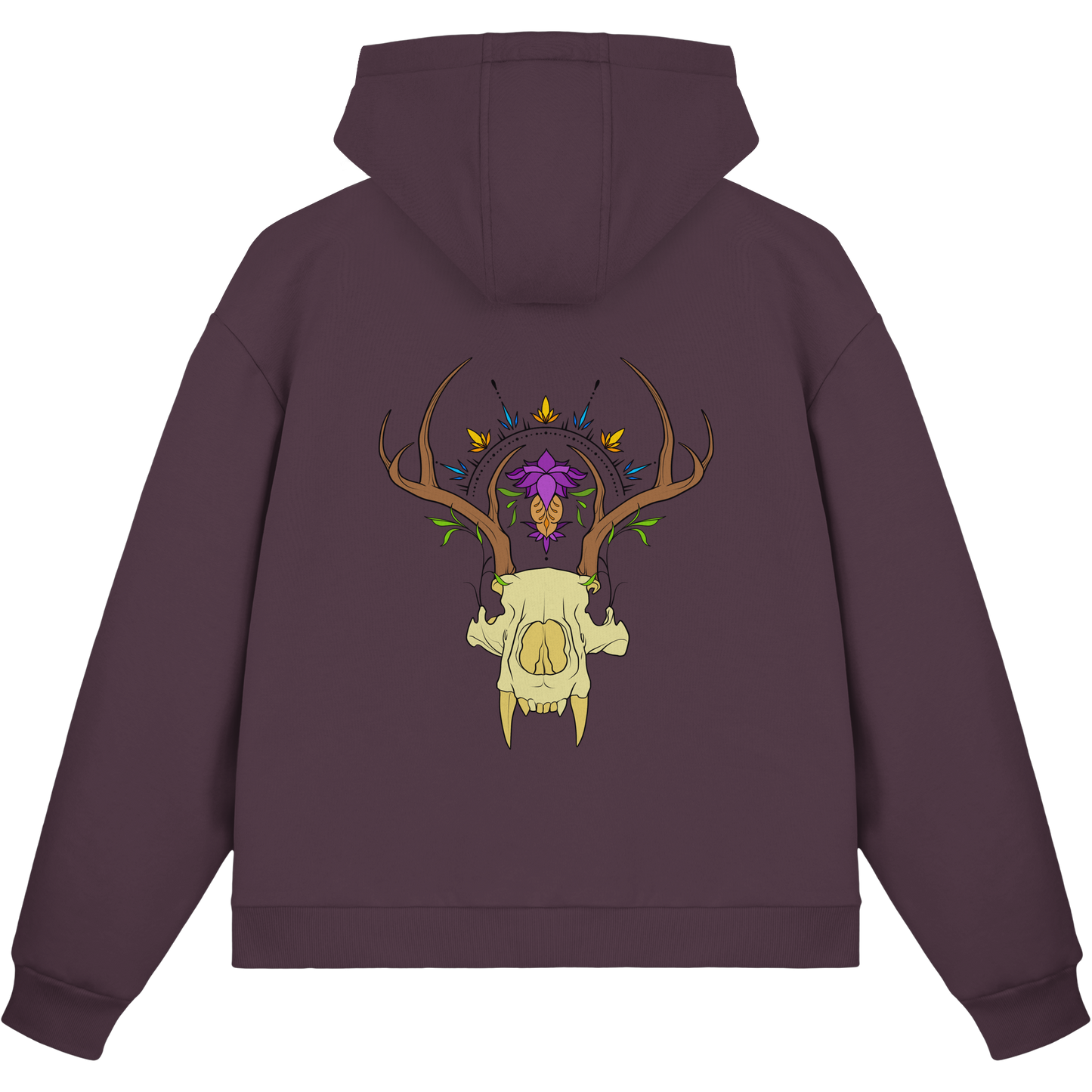 BohoAntlers - Fluffy Boxcut Zipper