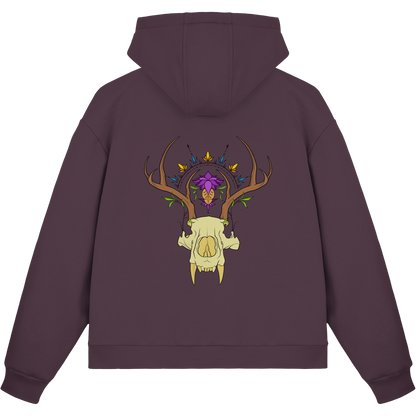 BohoAntlers - Fluffy Boxcut Zipper