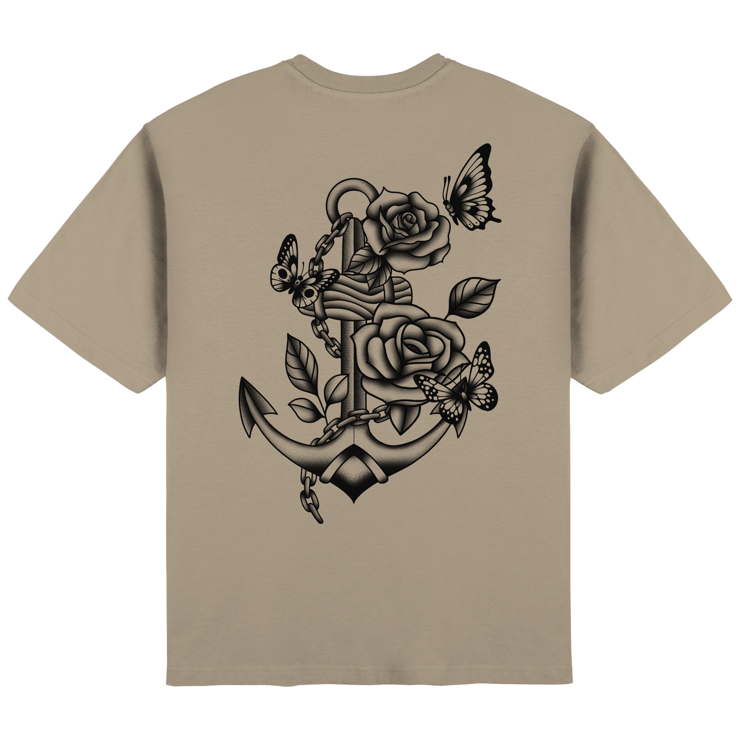 SilentAnchor - Streetwear Oversized T-Shirt