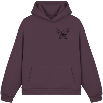 ButterflyLine - Fluffy Boxcut Hoodie