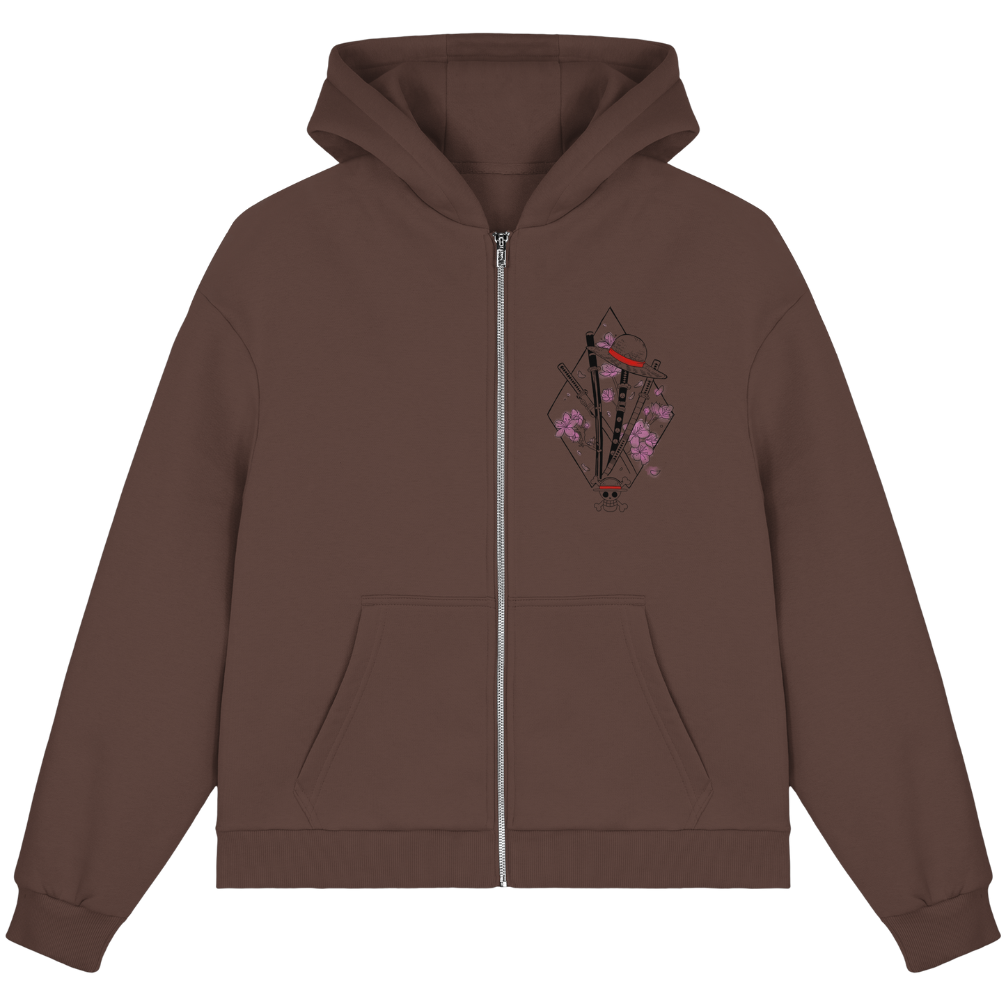 SakuraKatana - Fluffy Boxcut Zipper